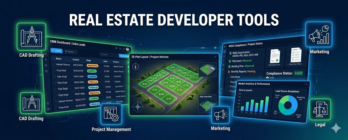 Real Estate Developer Tools India